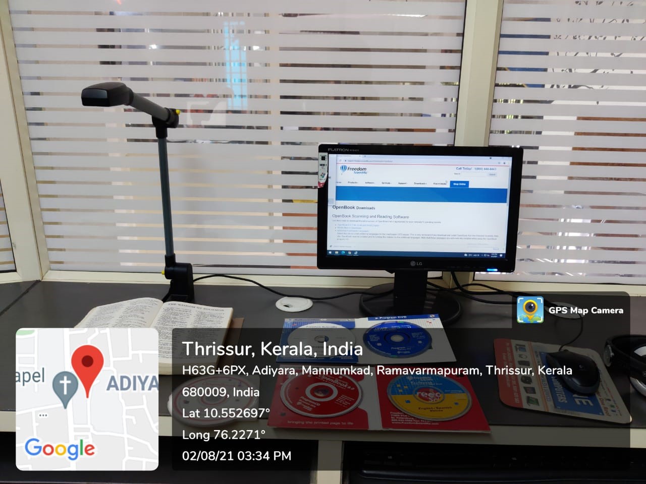 Assistive technology in College library
